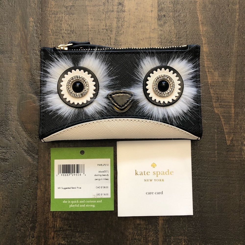 NWT Kate Spade Dashing Beauty Penguin Mikey